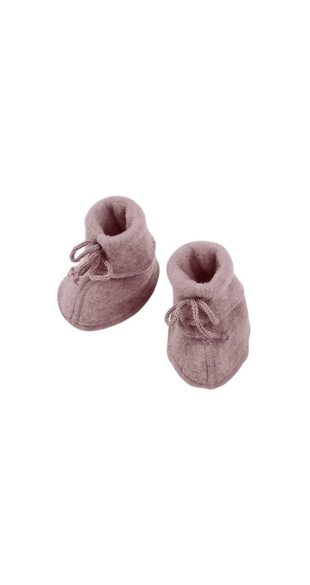 Baby Slofjes 100% wol - Roze