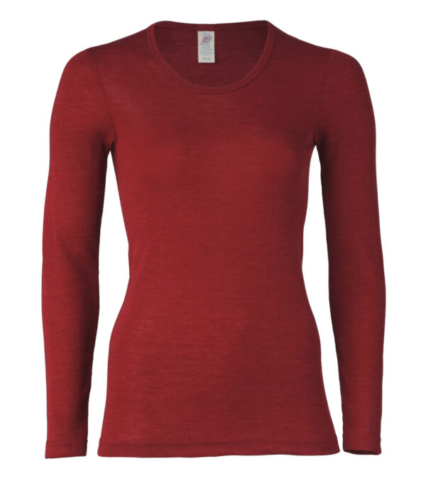 Ladies Shirt LS - Rood