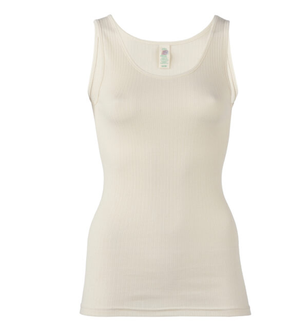 Ladies Tanktop cotton - Off white