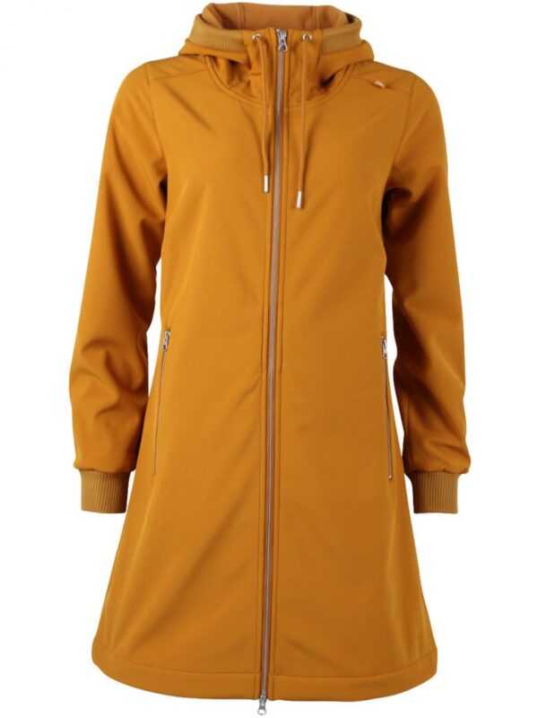 Danejane  Softshell jas - Okergeel
