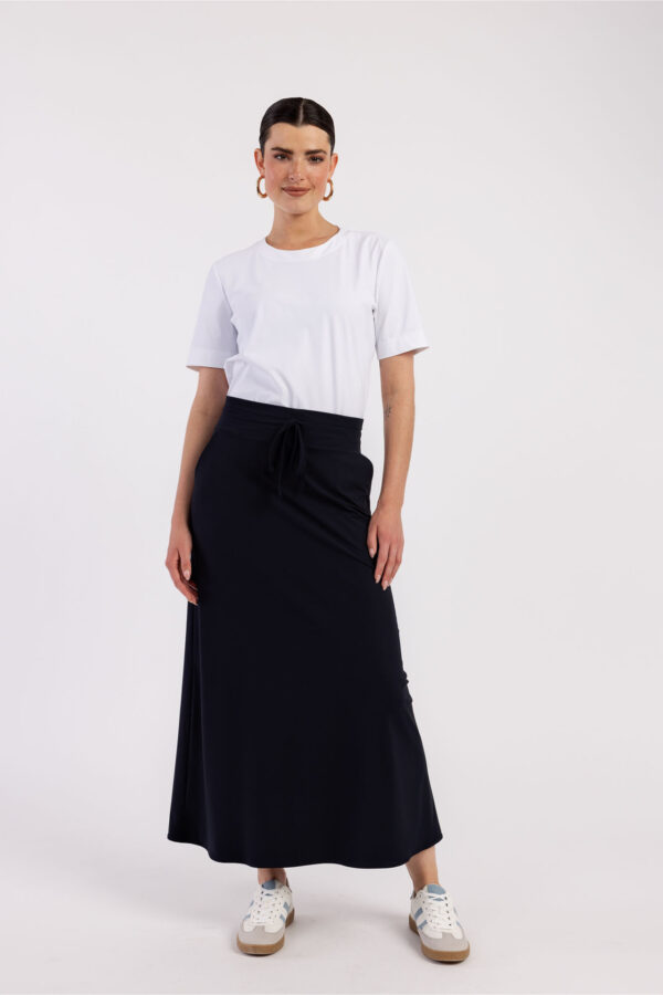 Chloe maxi rok - Blauw