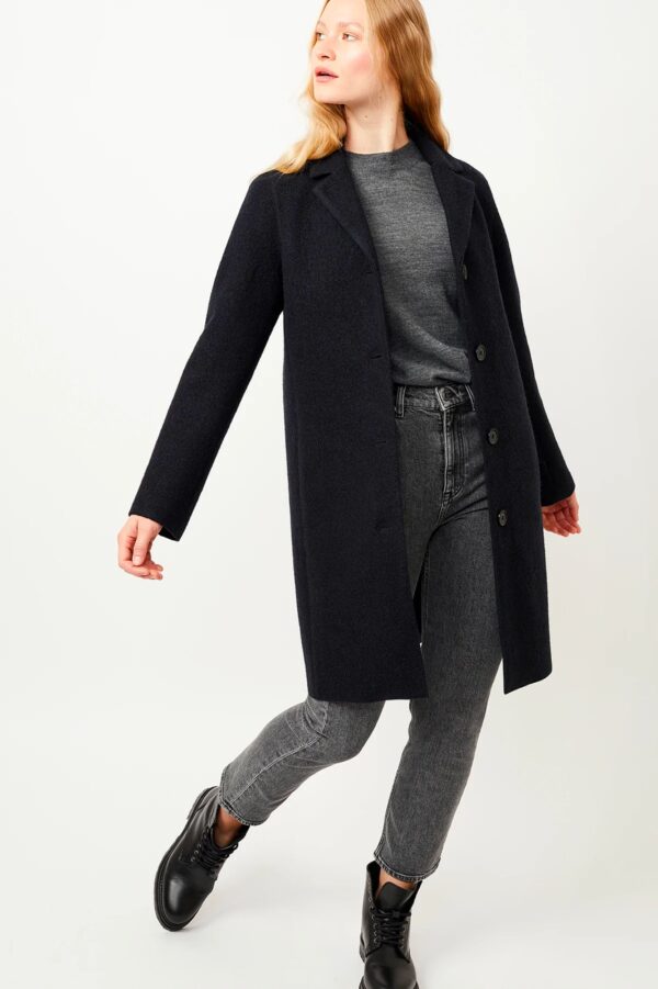 Coat Classical II OCS-blended - Zwart - Afbeelding 3