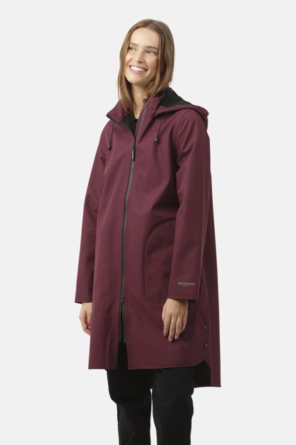 Long Raincoat RAIN128  - Maroon