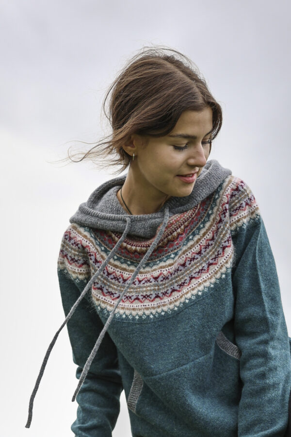 Alpine Hoody Sweater - No Pockets - Groen