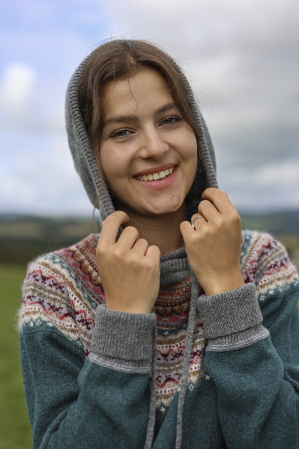 Alpine Hoody Sweater - No Pockets - Groen - Afbeelding 4