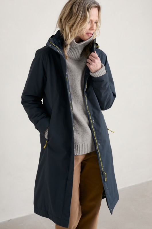 Janelle Winter Coat - Donkerblauw