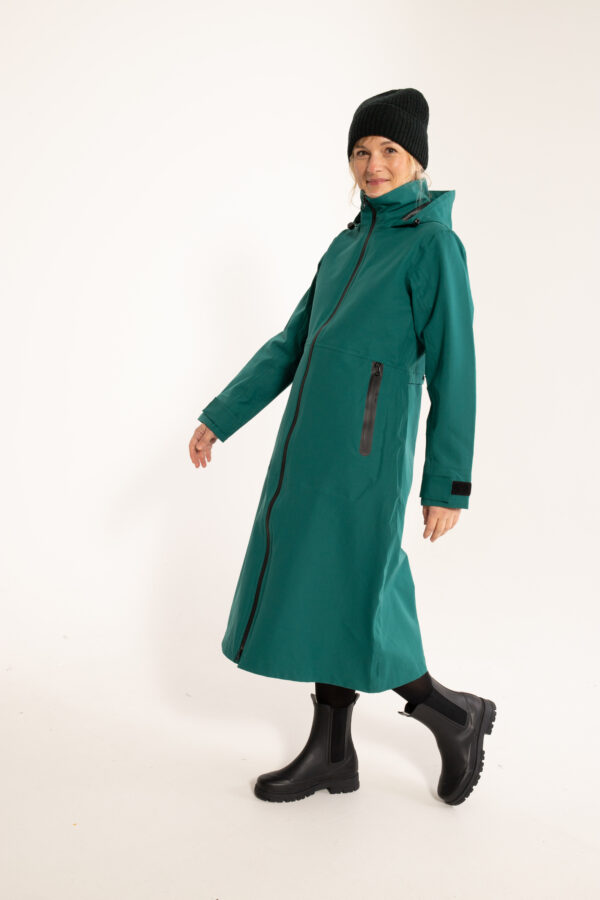 Danedogwalker Raincoat - Donkergroen - Afbeelding 2