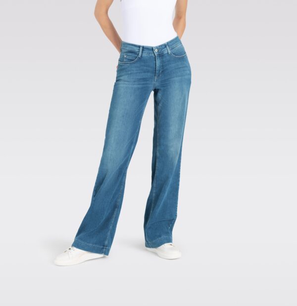 Dream Wide - summer mid blue wash