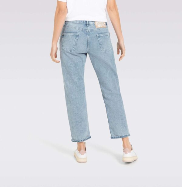 Straight - coal blue random wash - Afbeelding 2