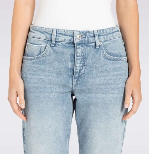 Straight - coal blue random wash - Afbeelding 5