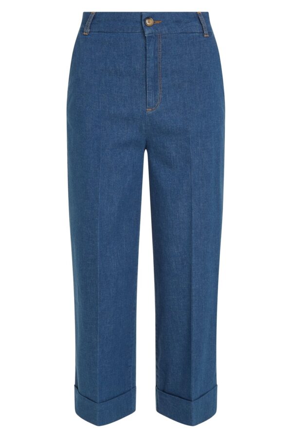 Lisa Culotte Chambray - Denim - Afbeelding 6