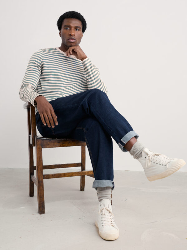 Men's Sailor Shirt - Ecru - Afbeelding 3