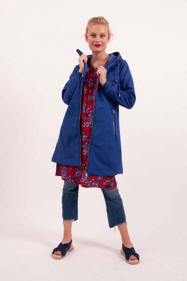 Danejane  Softshell jas - Cobalt blauw - Afbeelding 2