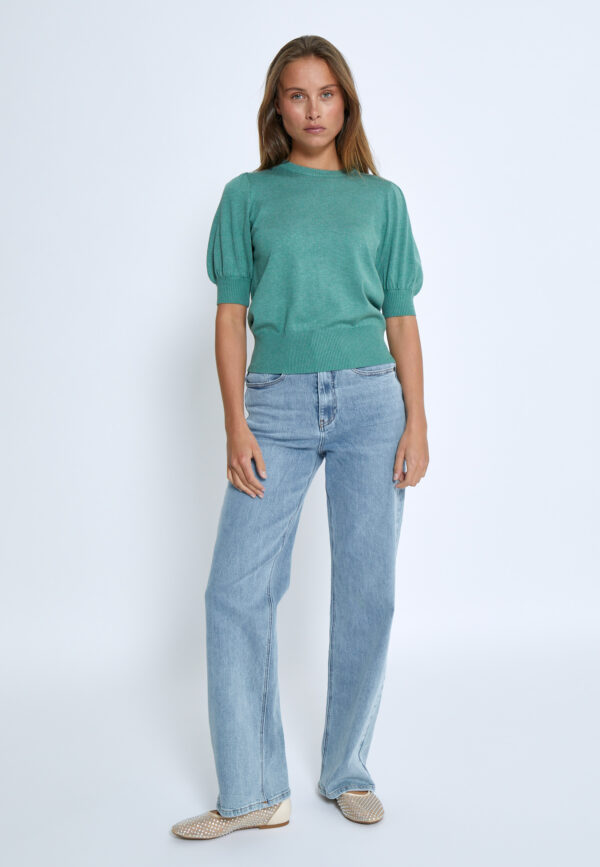 MSLiva Knit Tee - Groen - Afbeelding 3