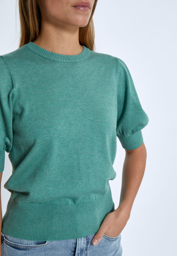 MSLiva Knit Tee - Groen - Afbeelding 4
