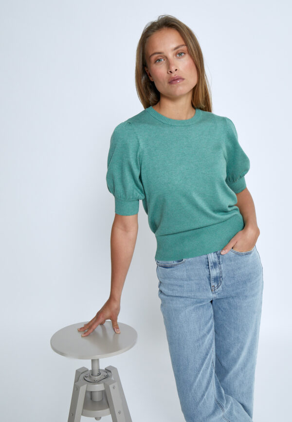 MSLiva Knit Tee - Groen - Afbeelding 5