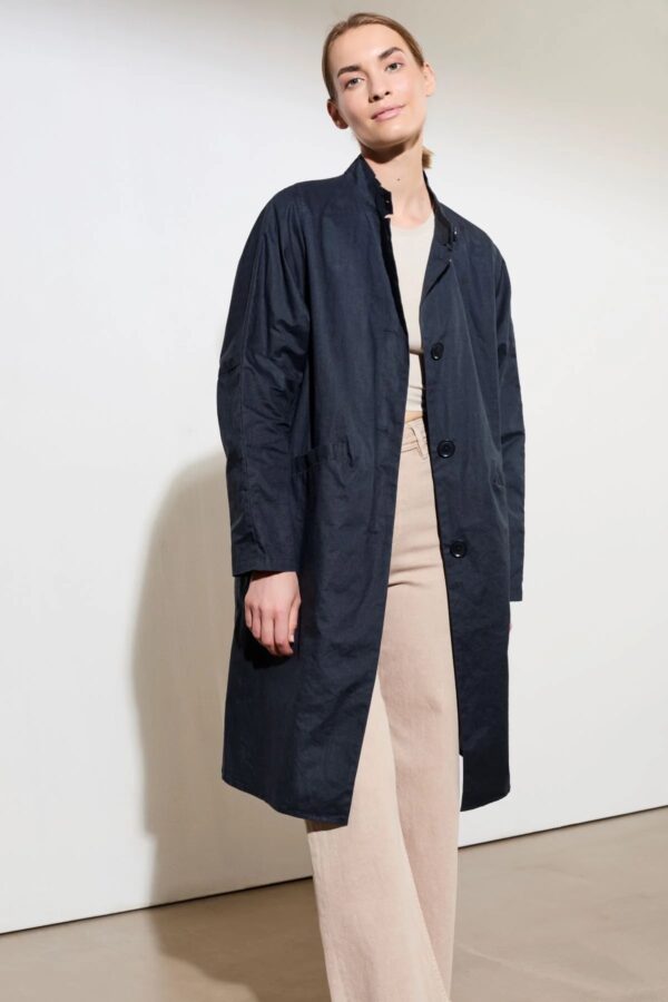 Coat MIRA LONG  - Navy