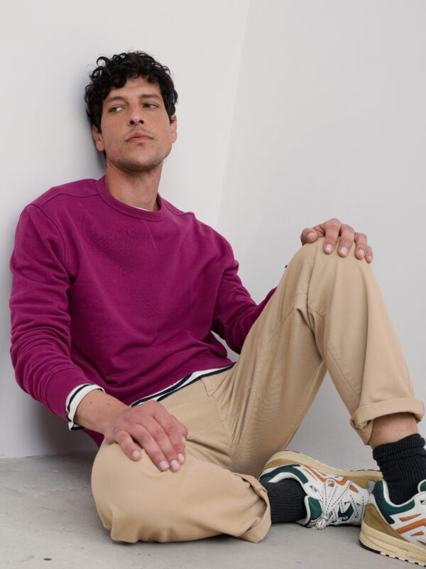 Men's Bolitho Sweatshirt - fuchsia - Afbeelding 3