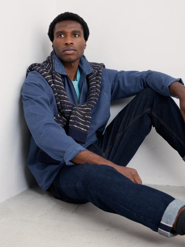 Men's Farrow Smock - Blauw - Afbeelding 4