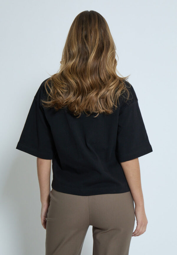 PCFiola GOTS T-shirt - Zwart - Afbeelding 2