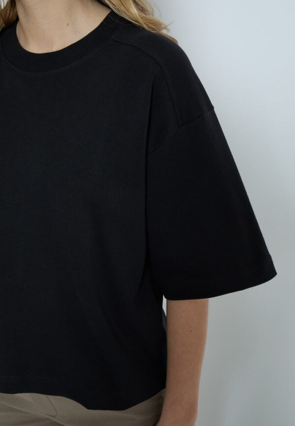 PCFiola GOTS T-shirt - Zwart - Afbeelding 3