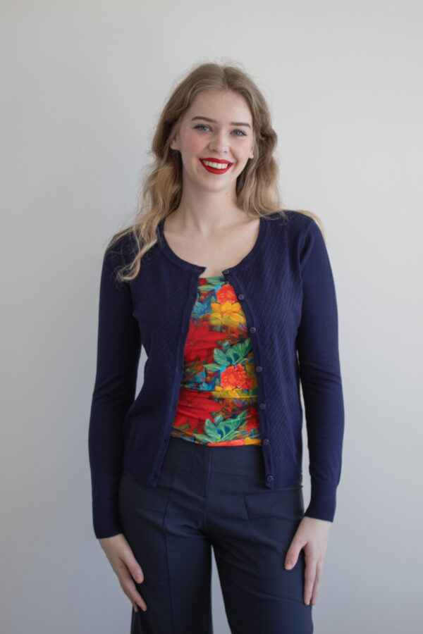 Corduba Cardigan - Donkerblauw