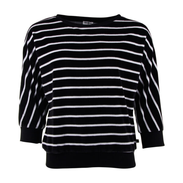 Sweater Sybille Stripes - Zwart