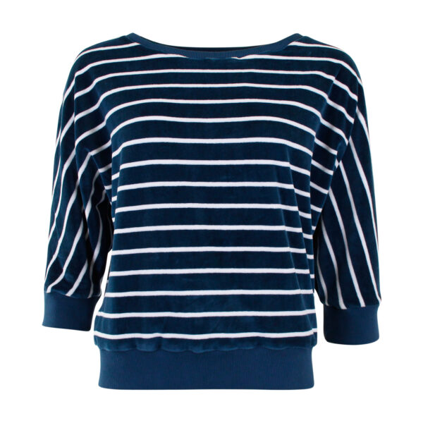 Sweater Sybille Stripes - petrol