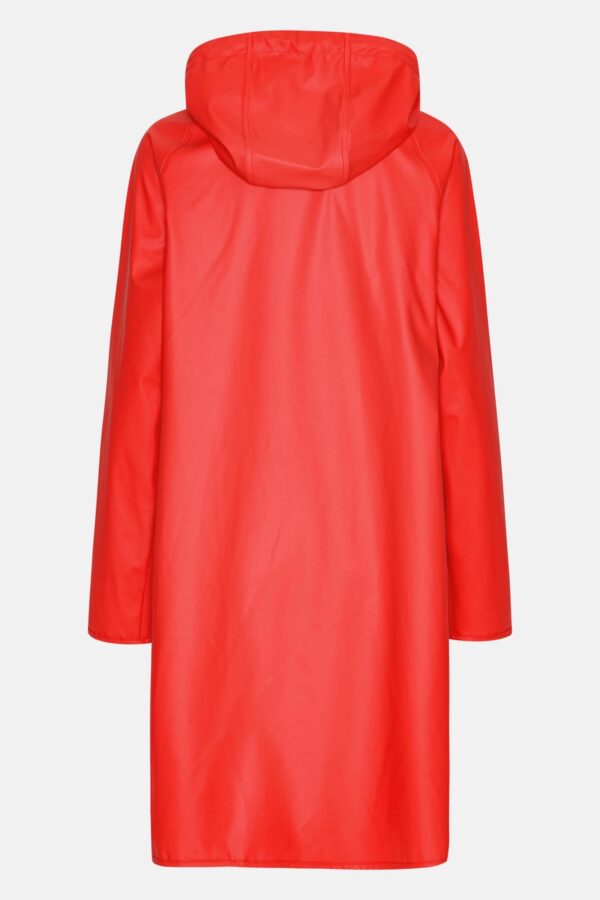 Long Raincoat - Donkerrood - Afbeelding 5