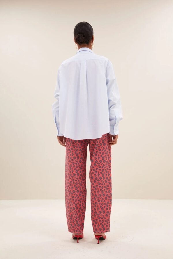 flo chambray blouse - Lichtblauw - Afbeelding 4