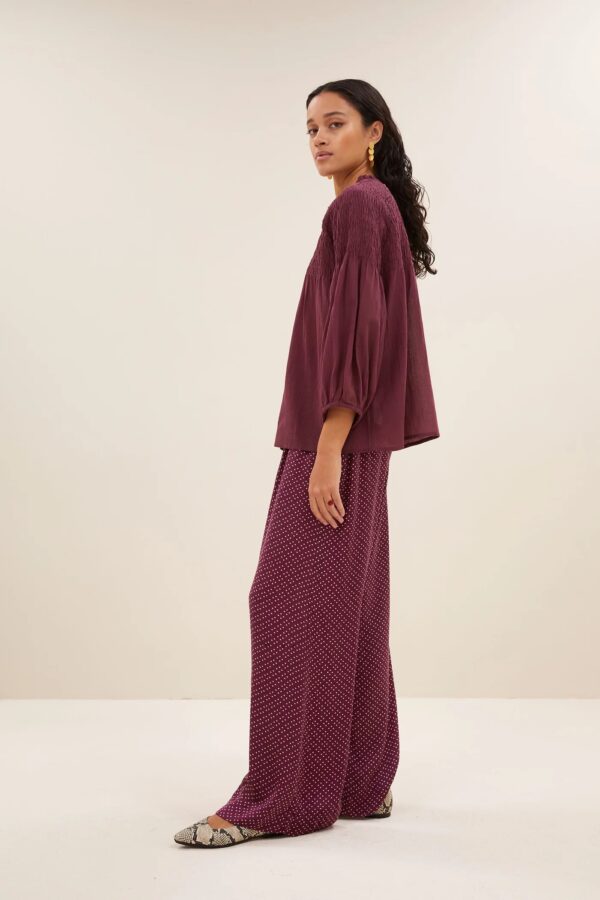 lilly blouse - Pecan Brown - Afbeelding 2