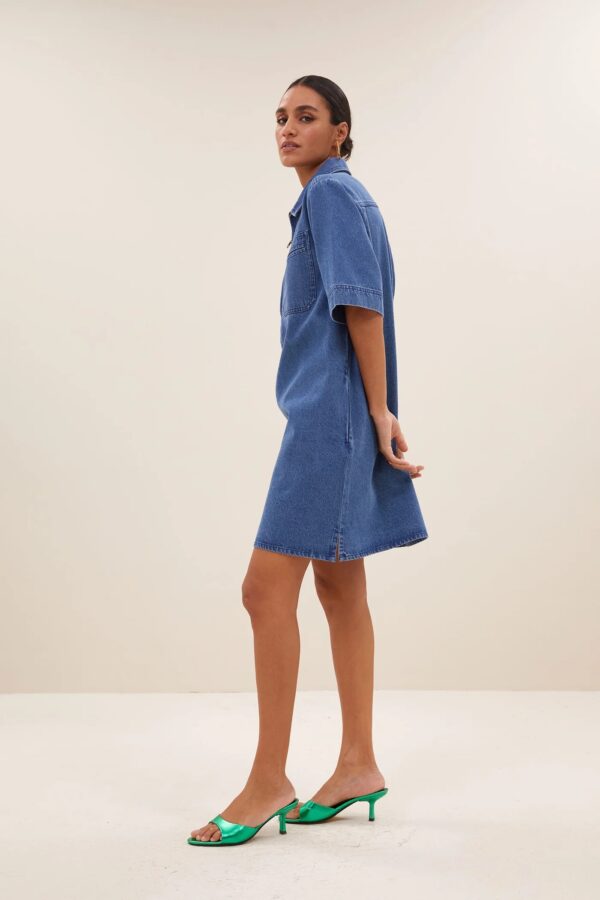 philipe denim dress - Denim - Afbeelding 2