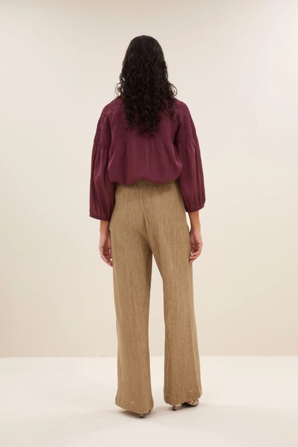 benji lurex pants - Goud - Afbeelding 3