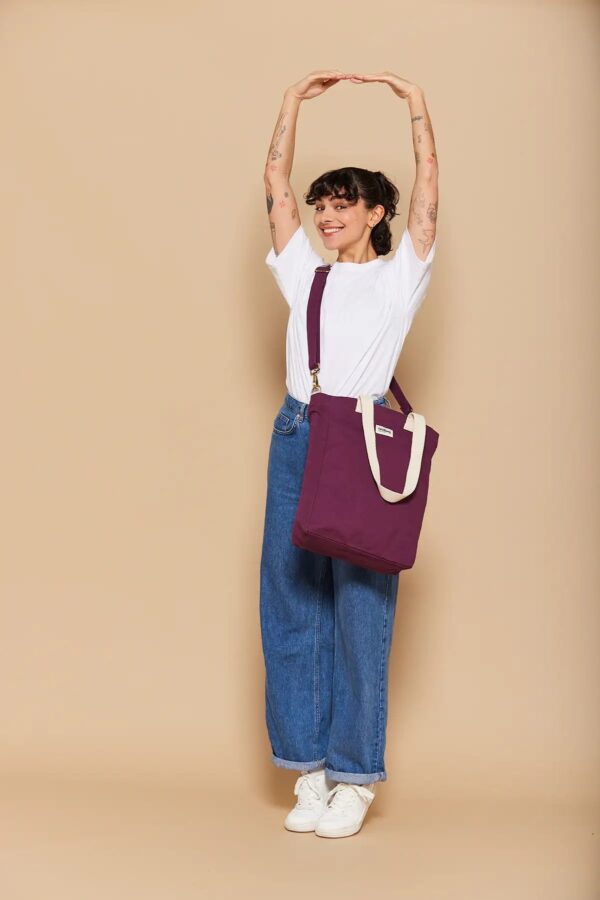 Paul Bag - plum - Afbeelding 2