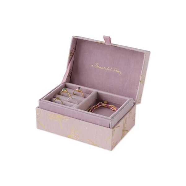 Small jewelry box with ring inlay, Dragonfly - geen - Afbeelding 3