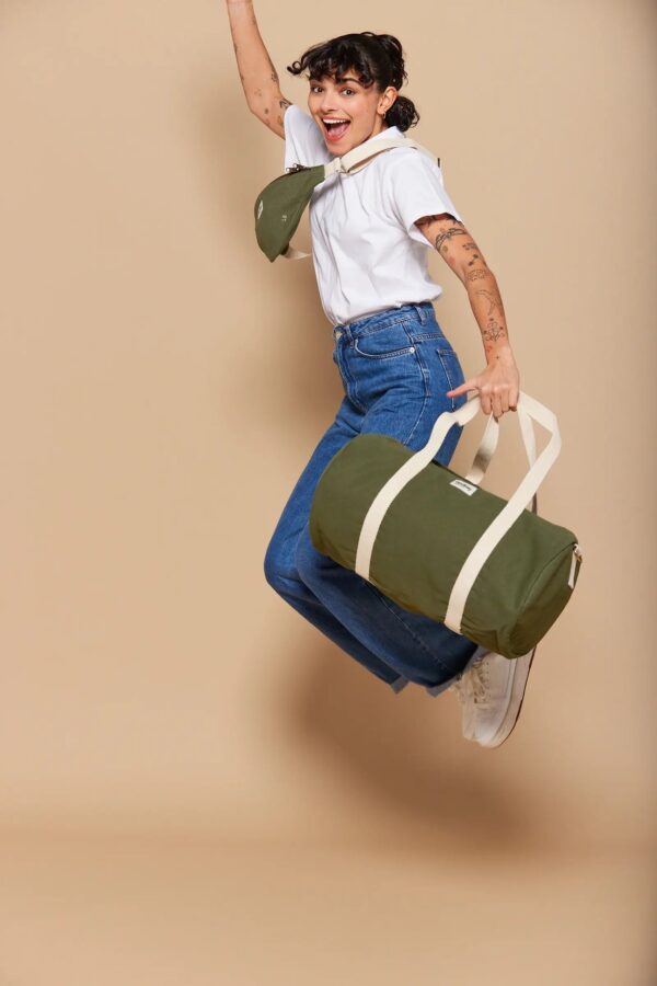Simon Duffelbag - Olijf - Afbeelding 2