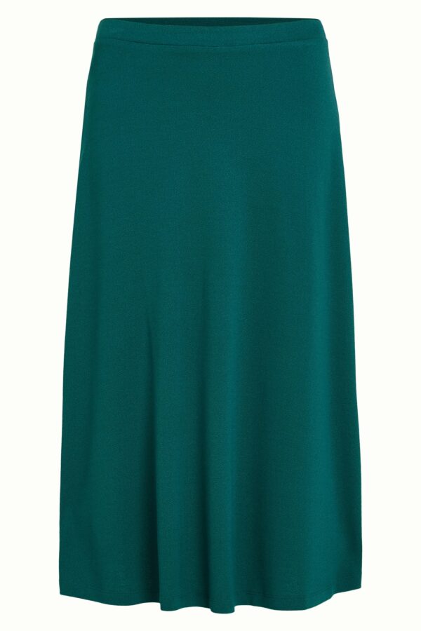 Juno Midi Skirt Milano Crepe - Spruced Green - Afbeelding 6