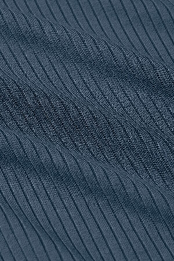 Lili Tee Uni Rib - Shadow Blue - Afbeelding 4