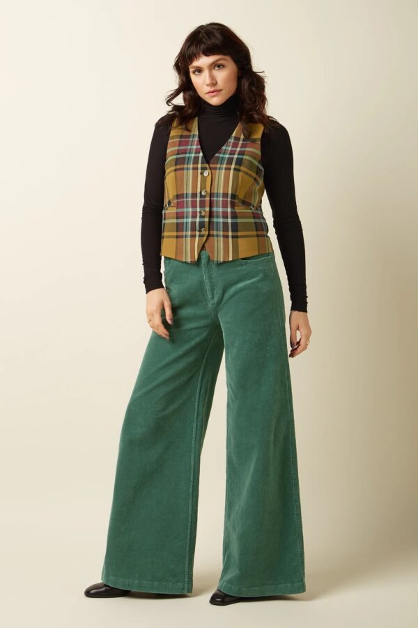 Peppa Pants Corduroy - Matcha Green