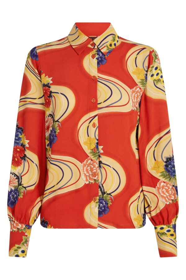 Winona Blouse Ember - Oranje - Afbeelding 4