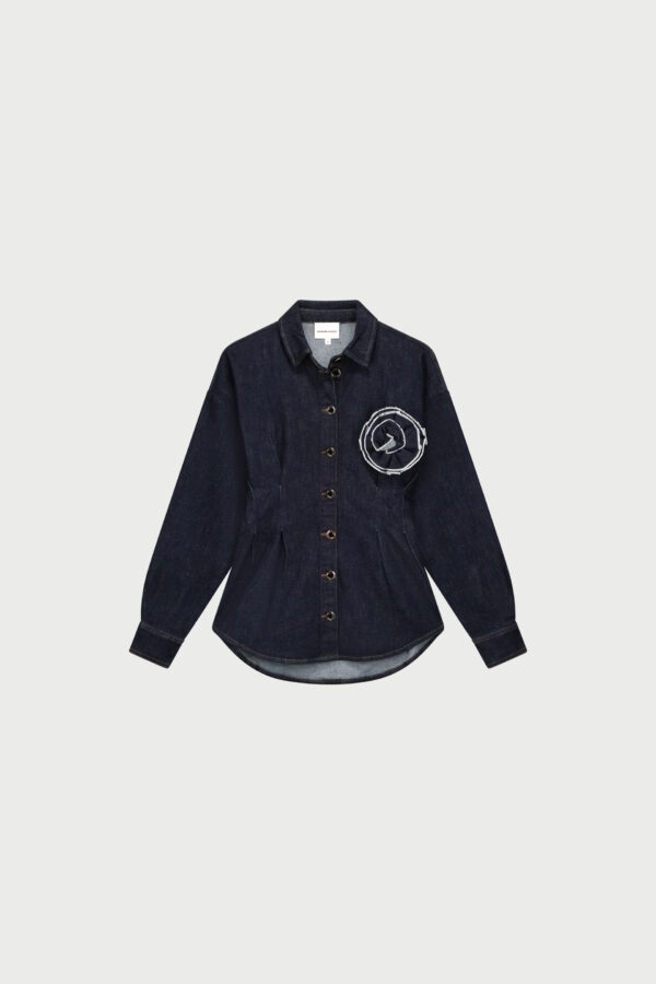 Irina Blouse - Denim - Afbeelding 5