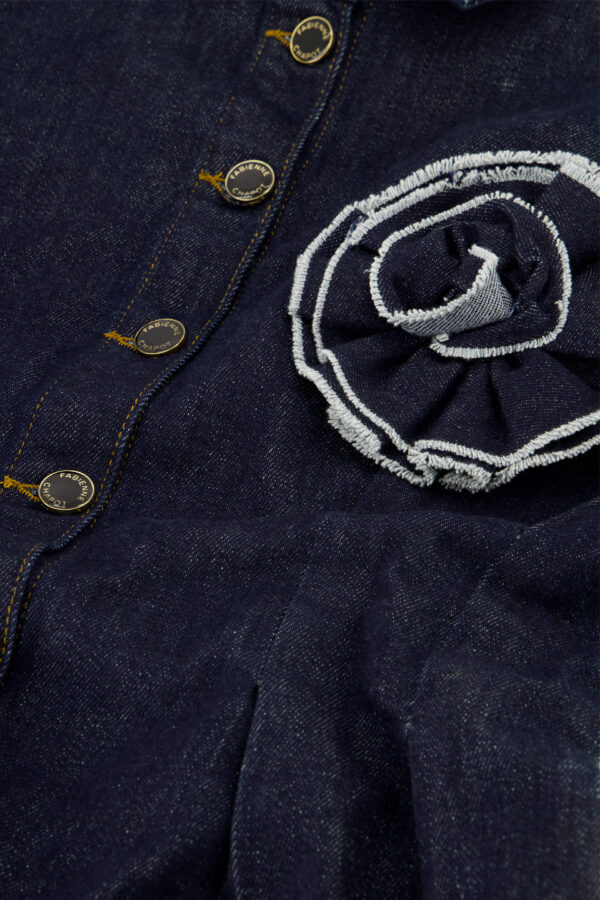 Irina Blouse - Denim - Afbeelding 4
