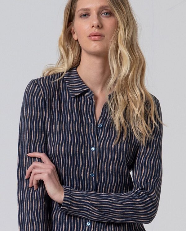 Shirt - Blauw - Afbeelding 2