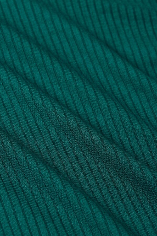 Lili Tee Uni Rib - Spruced Green - Afbeelding 3