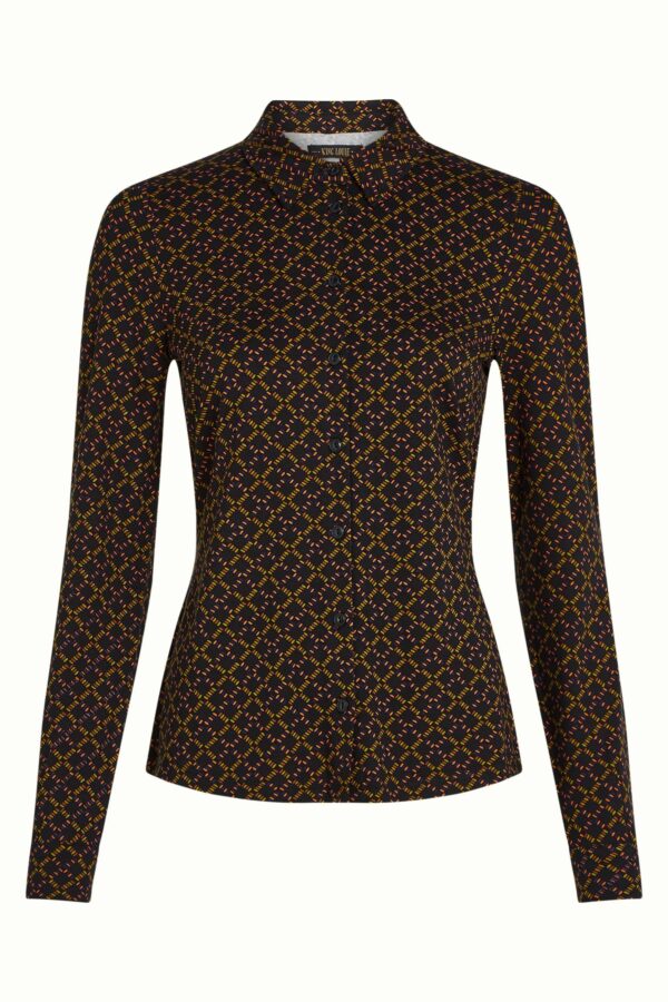 Blouse Dynamo - Zwart - Afbeelding 5