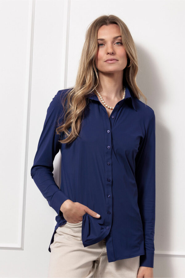 Poppy blouse - Ink Blue