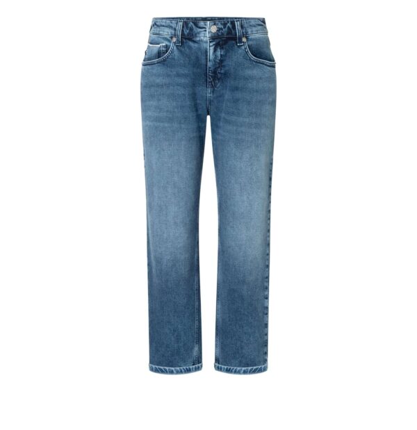 Straight - mid blue random