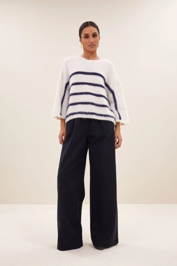 fleur stripe pullover - print streep - Afbeelding 2
