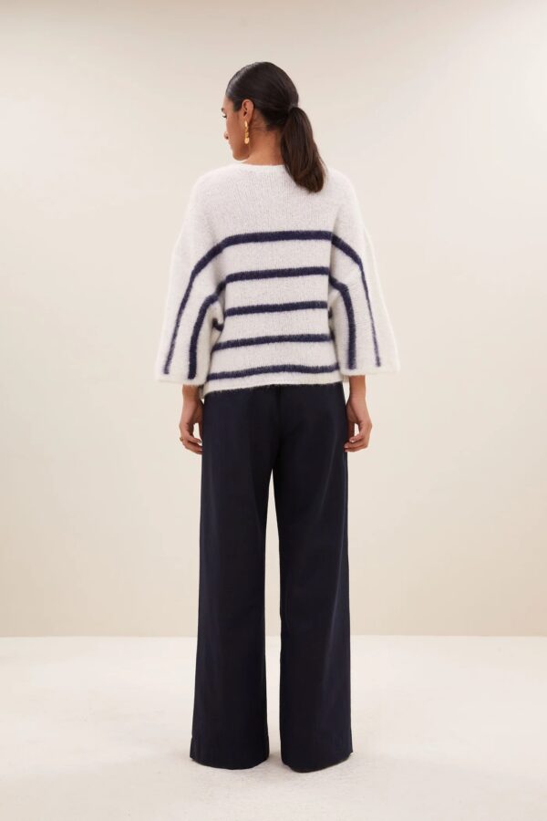 fleur stripe pullover - print streep - Afbeelding 4