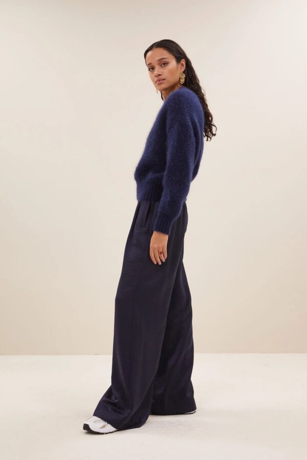 benji metallic pants - Donkerblauw - Afbeelding 2